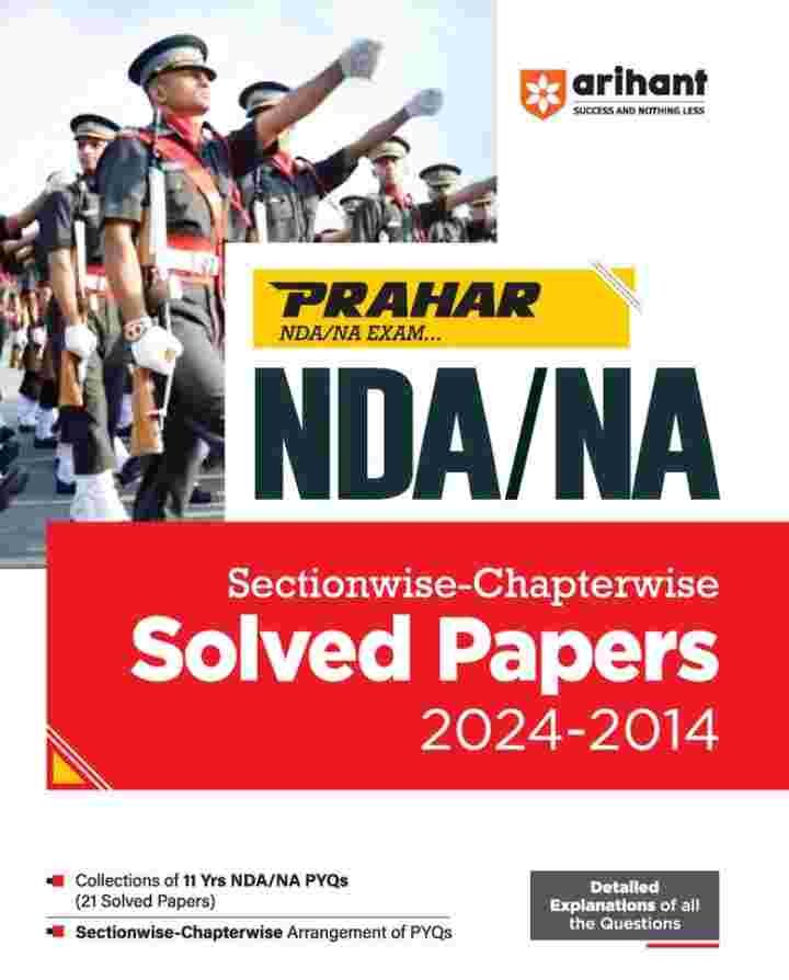NDA chapter wise pyq solution 2014-24 by Arihant